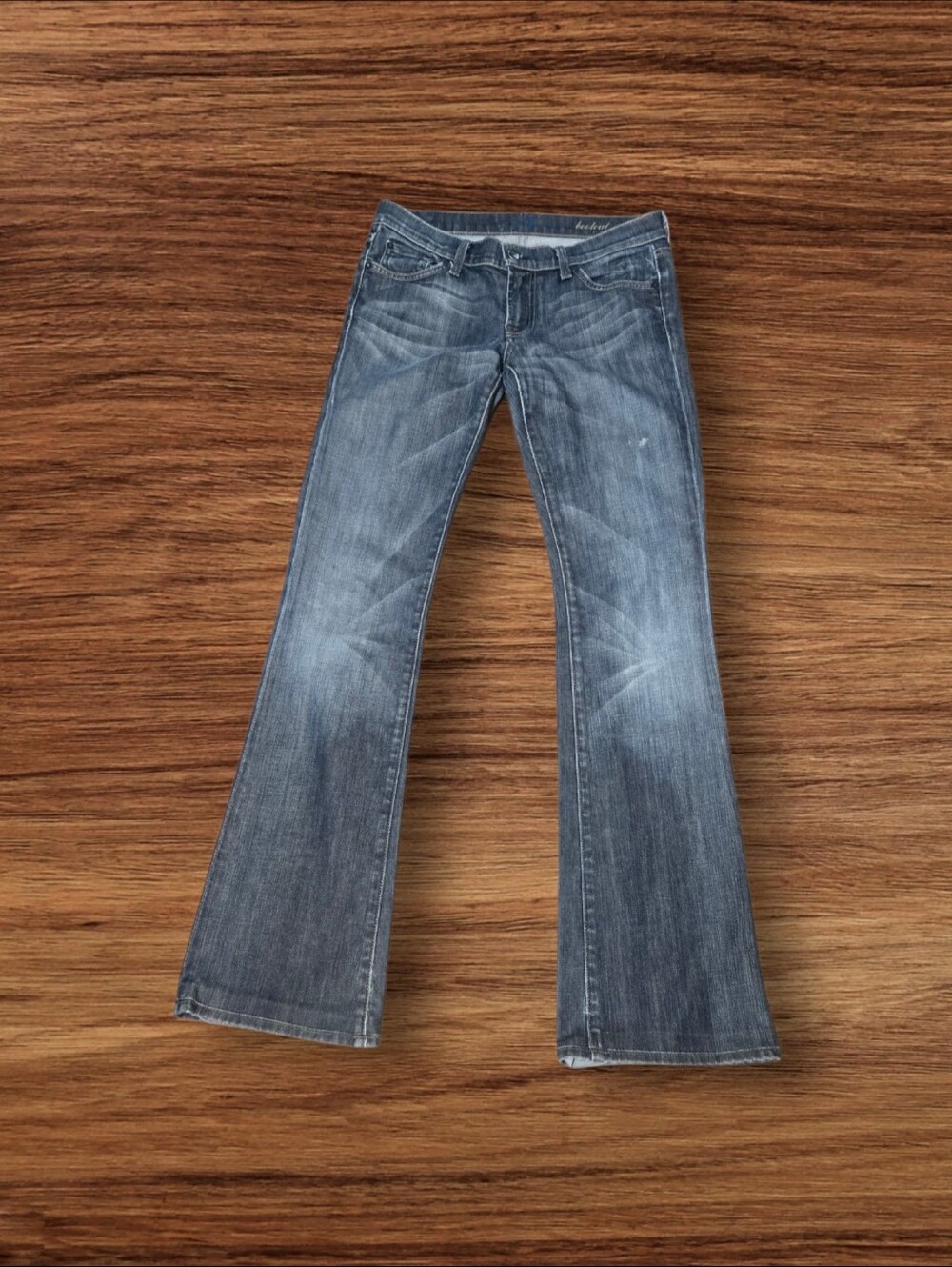 7 For All Mankind Low Rise Bootcut Jeans